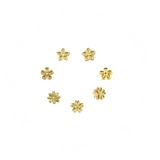 Маленькие металлические декоративные цветы, металлический набор для маникюра, медная кукла с аксессуарами, 4мм, 272 оттенок, DIY