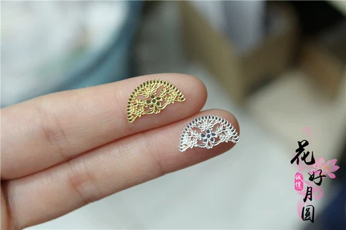 Кукла, медный аксессуар, маленькая игрушка для маникюра в форме цветка