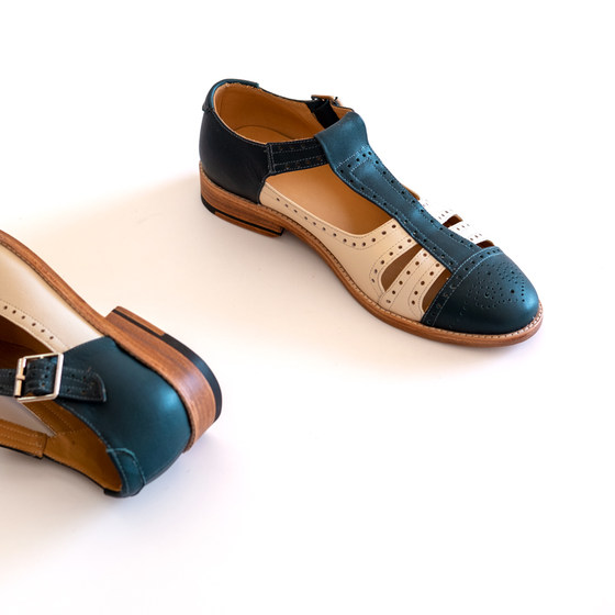 /男鞋/ 真皮底 多色可选 sandal 植鞣皮亲肤内衬 莫克式复古凉鞋