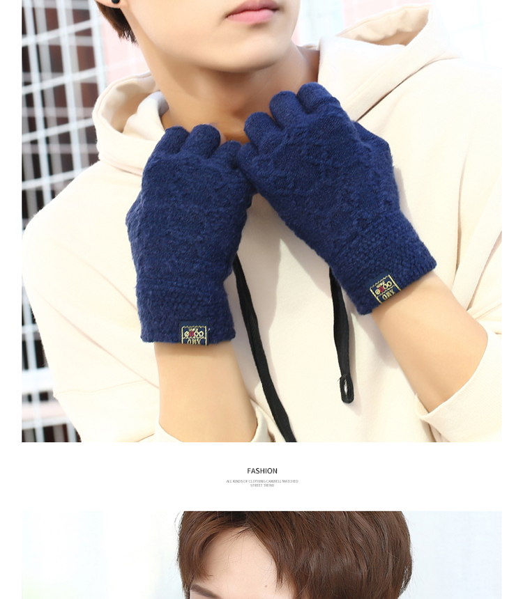 Gants pour homme en de laine - Ref 2781525 Image 51