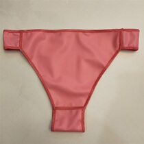 Gluten-shaped pants male and female elastic invisible sentimental swimming anti-leakage underpants with slot sexy sanitary belt