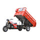 Netlord Zongshen Power Double Top Dumping Gasoline Three-Wheel Cargo Agricultural Load-Dumping Fuel Tricycle