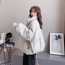 Maternity wear winter short down-padded coat loose-fitting bread coat pregnant womens winter short-length cotton-padded coat