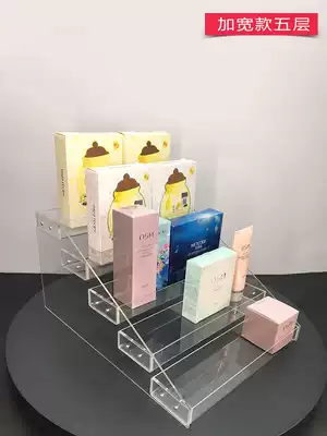 Large capacity desktop cosmetics Shelf shelf Net Red perfume storage layer rack finishing Multi-Layer Display rack transparent