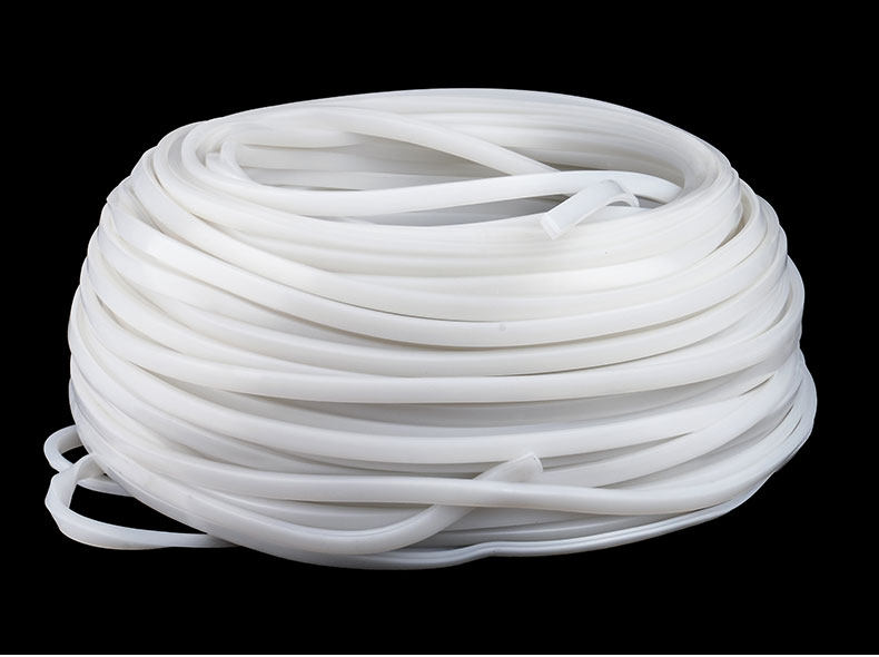 Silicone U-Shaped Sealing Strip, High Temperature Resistant Strip, Glass Box Groove Edge Wrapping Machine Equipment Anti-Collision Soft Strip, Silicone Rubber