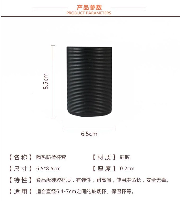 Bộ cốc thủy tinh chống trượt cho nam và nữ Bộ ly silicon di động