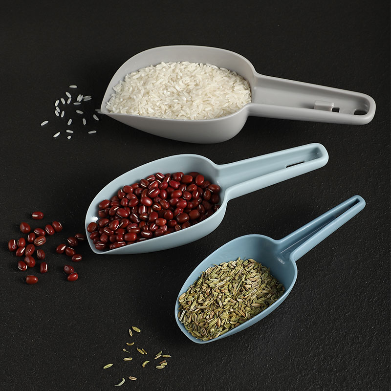 3-pack Plastic Ice shovels Household rice spoons Grain shovels Flour Food Food shovels Popcorn shovels Kitchen shovels