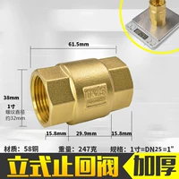 Вертикальная остановка возврата клапана (утолщен) 1 дюйм (1 