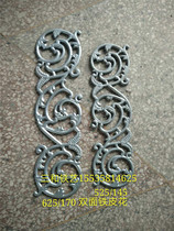 Sanhe wrought iron gate railing accessories stamping iron flower railing decorative flower guardrail iron flower gate decorative flower