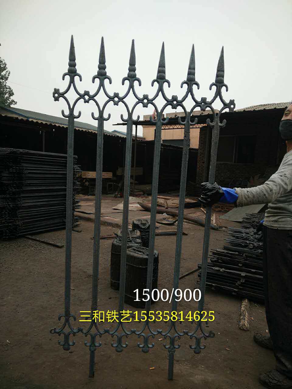 Triple and Iron Art MaSteel casting railing accessories Even body walls Flower Dalian Sheet Walls Flowers