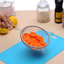 Japan stainless steel colander fine mesh Stainless steel hot pot colander Oil residue filter soymilk filter spoon