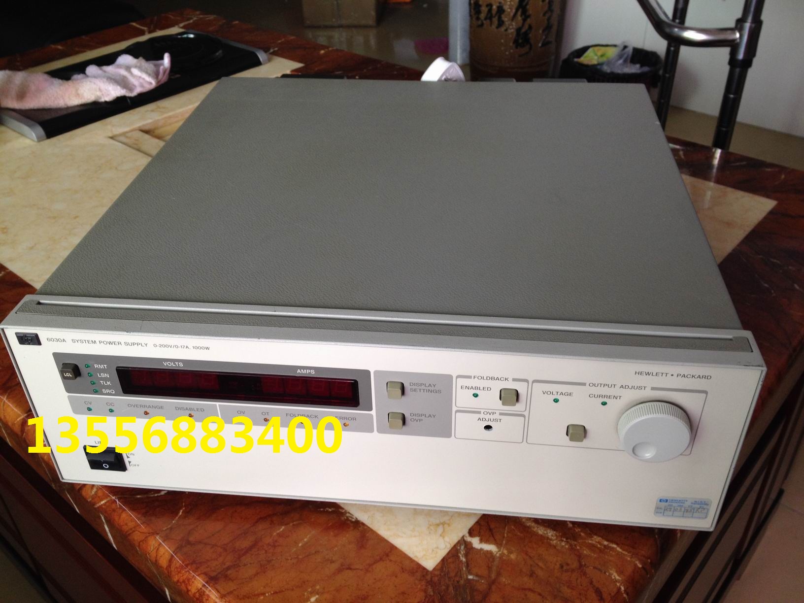 Selling HP6030A Agilent agilent6030A 200V 17A high power digital power supply