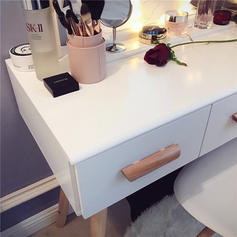 # 香港 精选 桌 # Bàn trang điểm Bắc Âu Bàn trang điểm cỡ nhỏ Kinh tế Mini bàn học gấp