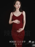 Бордовый, трикотажный, эффект подтяжки