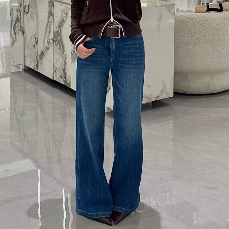 In Stock, Factory Quality, 2026 Summer Style Lyocell Blend Vintage Jeans for Women, Flared Versatile Long Pants In Stock, Factory Quality, 2026 Summer Style Lyocell Blend Vintage Jeans for Women, Flared Versatile Long Pants