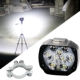 Đèn pha led xe máy mở nhấp nháy đèn pin ắc quy bên ngoài Đèn điện tổng hợp siêu sáng - Đèn xe máy
