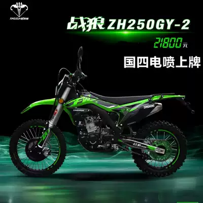 Newcomer Zunwolves NC250 water-cooled mountain off-road motorcycle cross-country locomotive National four electronic injection top card with high-waitsai