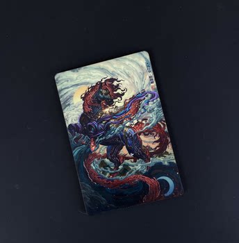 Vu gear ການອອກແບບຕົ້ນສະບັບ 12 zodiac animal series hard uv luminous velcro stamp (ມ້າ-ຫມູ)