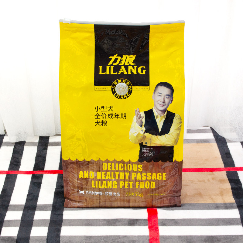 Power wolf dog food enoki mushroom beef roll dog food puppy food small dog food Teddy dog ​​food than Xiong Bomei 5Kg