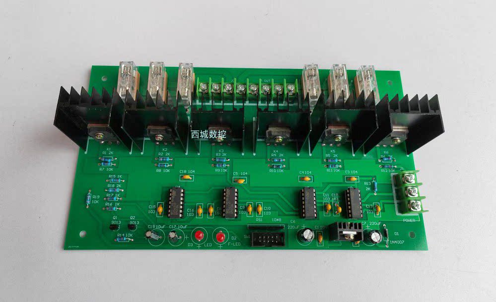 Wire-cutting Centaline power amplifier board control cabinet power amplifier board Ningbo Central Plain High frequency power amplifier board quality original dress