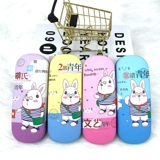 Мультяшные очки, индивидуальная жестяная коробка, делается под заказ, с печатью вашего логотипа