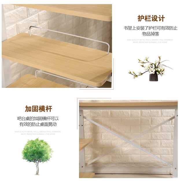 Bàn làm việc cho trẻ em kết hợp với kệ sách nhà đơn giản hiện đại đơn giản cô gái nam sinh tiểu học bàn viết - Bàn bàn học thông minh