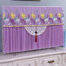 TV dust cover hanging TV cover desktop ultra-thin TV dust cover curved TV cover TV cover