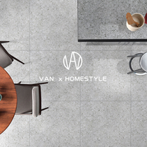 Van inside vintage terrazzo tile ins Net red restaurant floor tiles bathroom kitchen balcony wall tiles 600X600