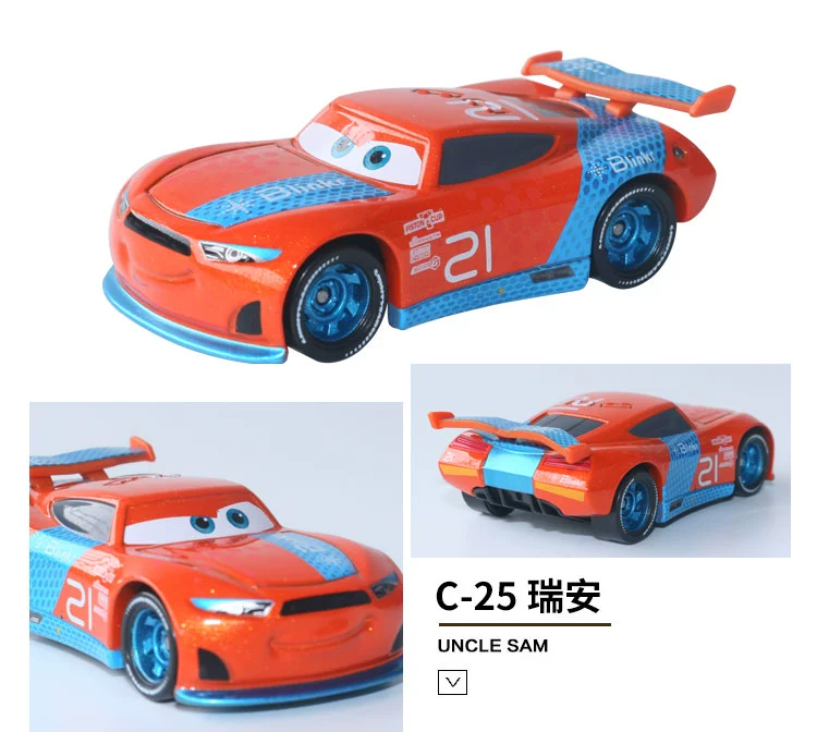 Nhật Bản Domeka Racing Story 3 Bộ đồ chơi xe hợp kim Lightning McQueen Maikun Die King King - Chế độ tĩnh bán mô hình tĩnh