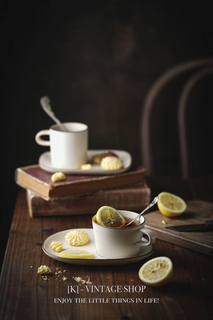 Japan Wan Ancient Burning Cup Sub Retro Coarse Pottery Mark Cup Coffee Cup Ceramic Water Cup Breakfast Cup cup Saucer Suit