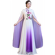 Retro ethnic style performance clothing gradient color cape cheongsam