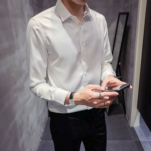 Tide, рубашка, трендовая осенняя куртка, облегающий крой, в корейском стиле