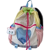 Японский мешочек для скалозалания, вместительный и большой рюкзак, сумка для путешествий для кемпинга, ранец, сумка через плечо