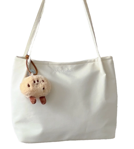 Универсальная вместительная и большая портативная сумка на одно плечо для отдыха, в корейском стиле