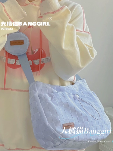 Брендовая вместительная и большая сумка через плечо, шоппер, сумка на одно плечо, подходит для студента, осенняя