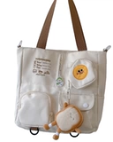 Небольшая дизайнерская высококачественная японская милая вместительная и большая сумка на одно плечо, подходит для студента