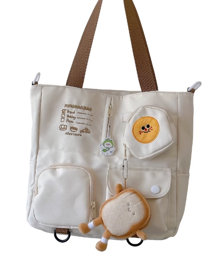 Небольшая дизайнерская высококачественная японская милая вместительная и большая сумка на одно плечо, подходит для студента