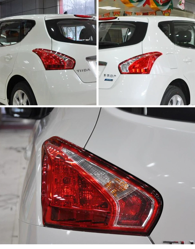 đèn lùi xe ô tô Thích hợp cho cụm đèn hậu Nissan Tiida Tiida 08-15 xe Nissan nguyên bản đèn bên trái đèn phanh bên phải đèn trần ô tô led nội thất ô tô