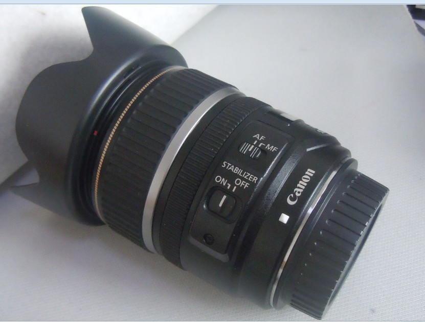 Ống kính máy ảnh DSLR góc rộng chống rung Canon 17-85mm f / 4-5.6 ISM sử dụng 98 mới