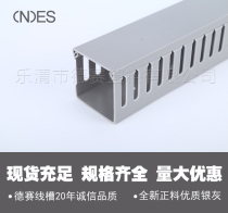 Desai Quality PXC-60 * 60 Plastic Line Trunking Pvc Trunking 6060 Silver Grey Trunking Routing Groove