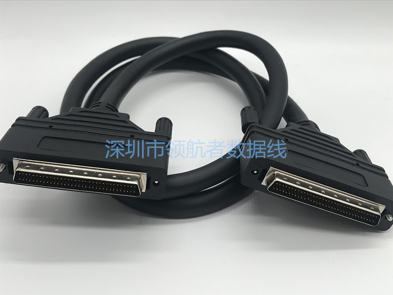 SCSI line HP68 for HP68 pin line Big 68 pairs large 68 Forming 3 m black