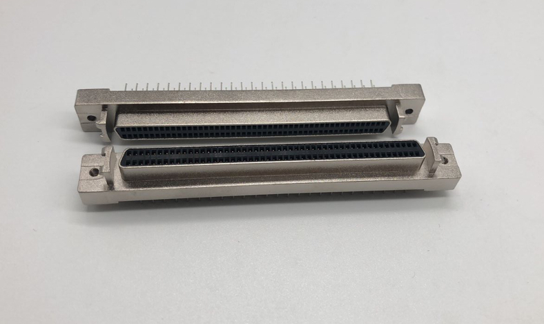 Server plug SCSI-100P straight mother DB100P welded plate straight needle inline 100 Core