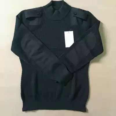 Sweater officer military green sweater cadre round neck sweater sweater pullover woman warm