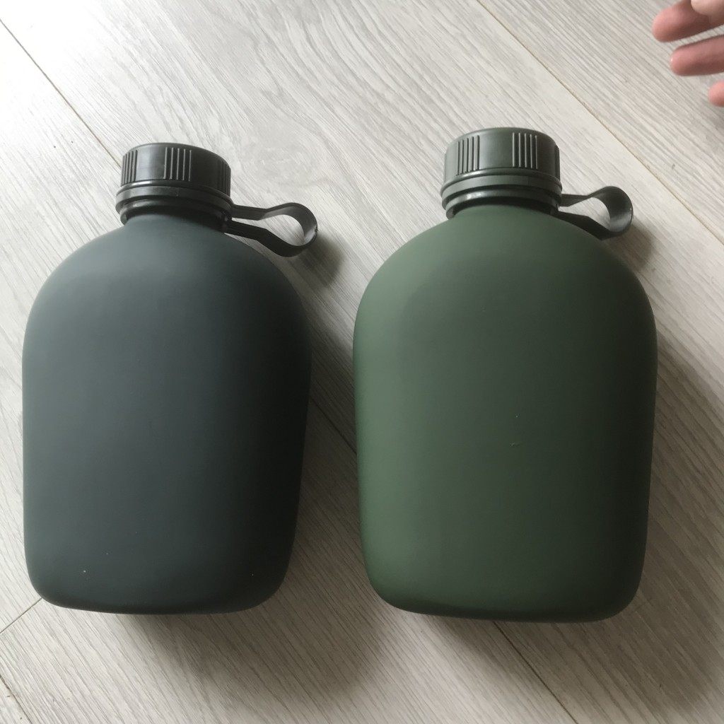 3522 Camping Field Backpot 3522 aluminium pot outdoor camouflak unit outdoor with 1L flat kettle-Taobao