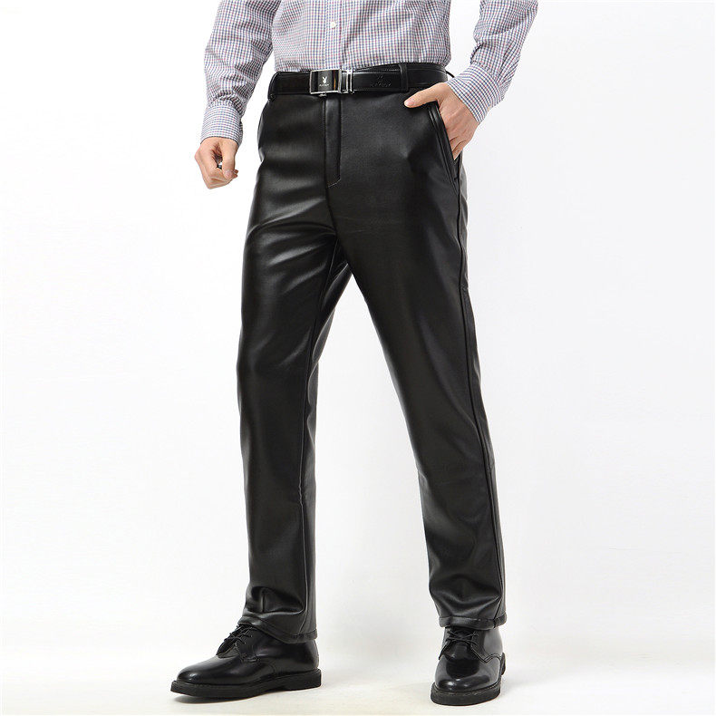Pantalon cuir homme en vrac PU pour hiver - Ref 1480374 Image 13