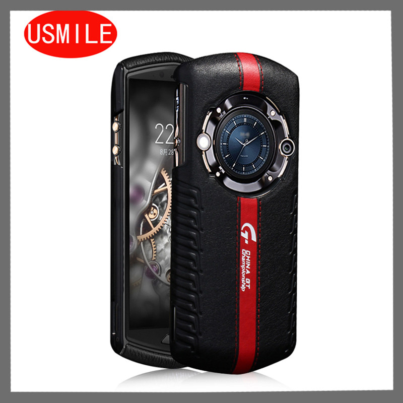 Usmile is suitable for 8848M5 mobile phone protective sheath genuine leather protective sleeve anti-fall business m6 titanium alloy mobile phone protection leather cover M4 revered version V1 mobile phone protection shell luxurious pinnacle version full package