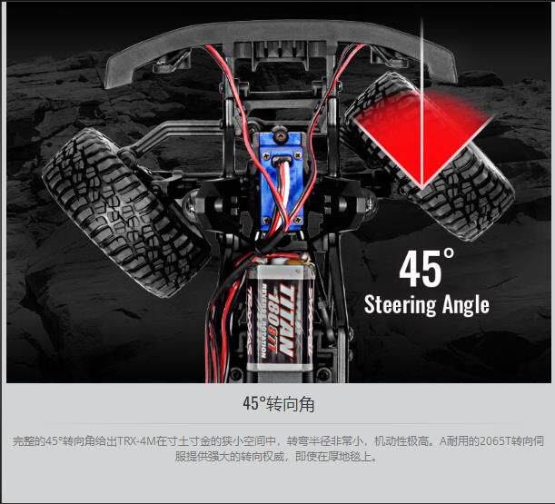 Игрушка traxxas 新款trx4m 彷真1/18攀爬车 路虎烈马遥控车#97054-1