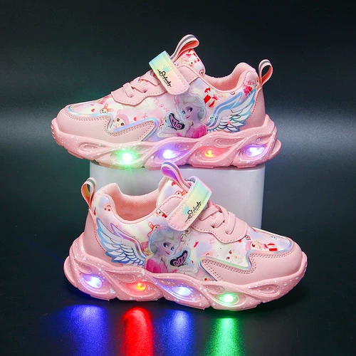 Туфли, спортивная обувь для девочек, детская повседневная обувь, 3 лет