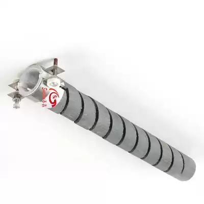 Double threaded Silicon carbon rod heating pipe non-metallic high temperature resistant electric heating element factory direct production according to order