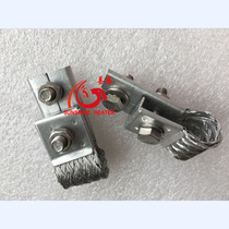 Diameter 14 silicon carbide rod clamp with braided tape